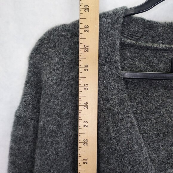 J Ferrar Cardigan Men's XL Button Front Sweater Wool Recycled Polyester Grey - Picture 8 of 10